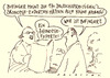 Cartoon: ökomune (small) by Andreas Prüstel tagged ökonomie,experten,peterbofinger,eurokrise,esm,fiskalunion,eu