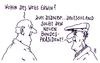 Cartoon: präsident (small) by Andreas Prüstel tagged deutschland,bundespräsident,cartoon,karikatur,andreas,pruestel
