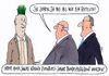 Cartoon: präsidial (small) by Andreas Prüstel tagged bundespräsident,bundespräsidentenkandidaten,rettich,cartoon,karikatur,andreas,pruestel
