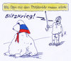 Cartoon: problembär (small) by Andreas Prüstel tagged russland,ukraine,konflikt,deutsche,zweiter,weltkrieg,blitzkrieg,bär,problembär,opa,cartoon,karikatur,andreas,pruestel