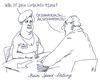 Cartoon: schnellkennenlerning (small) by Andreas Prüstel tagged dating,speeddating,kennenlernen,singles,cartoon,karikatur,andreas,pruestel