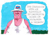 Cartoon: schweinehitze (small) by Andreas Prüstel tagged hitzewelle,klimawandel,afd,linksversifft,cartoon,karikatur,andreas,pruestel