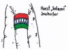 Cartoon: seehofer orban (small) by Andreas Prüstel tagged horst,seehofer,orban,ungarn,bayern,salami,demokratur,cartoon,karikatur,andreas,pruestel