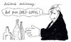 Cartoon: spezialgipfel (small) by Andreas Prüstel tagged brüderle benzin benzinpreis biosprit suff