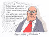Cartoon: steinbrück (small) by Andreas Prüstel tagged peer,steinbrück,redehonorare,bochum,stadtwerke,kanzlerkandidat,song,herbert,grönemeier