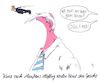 Cartoon: turbulenzen (small) by Andreas Prüstel tagged verfassungsschutzpräsident,maaßen,unnenminister,seehofer,csu,bayern,cartoon,karikatur,andreas,pruestel