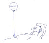 Cartoon: uschi und holm (small) by Andreas Prüstel tagged potenz,erektion,phantasie,schwärmerei,luftballon