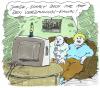 Cartoon: verdauung (small) by Andreas Prüstel tagged ungesunde,ernährung,tvkanäle,familie