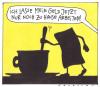 Cartoon: vorsicht (small) by Andreas Prüstel tagged finanzkrise,geldanlagen