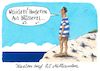 Cartoon: weisse hosen (small) by Andreas Prüstel tagged eu,eurogruppe,finanzminister,brüssel,griechenland,freigabe,neues,hilfspaket,schlagertext,cartoon,karikatur,andreas,pruestel