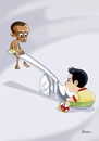 Cartoon: Hunger - 1 (small) by Ulisses-araujo tagged hunger,africa
