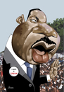 Cartoon: Martin Luther King Jr (small) by Ulisses-araujo tagged martin,luther,king,jr