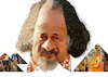 Cartoon: caricature of george bahgoury (small) by handren khoshnaw tagged handren,khoshnaw,george,bahgoury,caricature,egypt