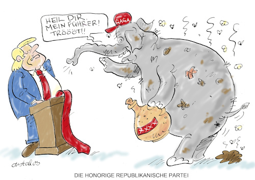 Cartoon: Graue Deminenz (medium) by astaltoons tagged trump,republikaner,maga,trump,republikaner,maga