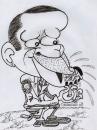 Cartoon: erdo (small) by demirhindi tagged portre,karikatür