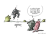 Cartoon: Hohes Ross (small) by Mattiello tagged wirtschaft,gesellschaft,geltungssucht,ehrgeiz,prahlerei,angeber