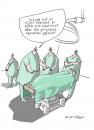Cartoon: Operation (small) by Mattiello tagged gesundheitswesen arzt ärzte chirurg krankenhaus patient