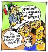Cartoon: Berlusca e il suo impero (small) by yalisanda tagged berlusca impero ladri debiti italiani