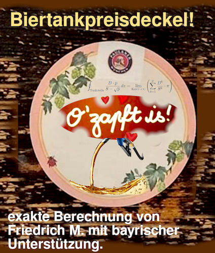 Cartoon: flüssig (medium) by ab tagged deutschland,brd,kanzler,benzin,sprit,kosten,mineralöl,konzerne,abzocke,geld,minister,reiche,tanken,tankstelle,steuer,arm,reich,bayern,söder,oktoberfest,bier