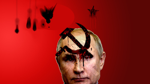 Cartoon: hammerhead (medium) by ab tagged russland,russia,ukraine,war