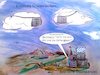 Cartoon: Bayern Wetter (small) by ab tagged bayern,himmel,wolken,politik,sicherheit