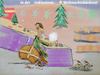 Cartoon: bruchstücke (small) by ab tagged weihnachten,elf,backen,rollstuhl,plätzchen,lebkuchen,mäuse,behinderung