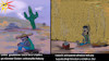 Cartoon: die 2 Seiten der Mauer (small) by ab tagged usa,mexiko,mauer,siesta,schatten,kühl,bier,ole