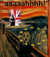 Cartoon: enough (small) by ab tagged brexit,uk,may,eu,munch,scream