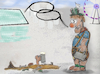 Cartoon: gaudi (small) by ab tagged bayer,münchen,wiesn,bier,saufen,fressen,kotzen,geld,gier