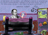 Cartoon: goethe I (small) by ab tagged goethe,faust,mittags,schlaf,wut
