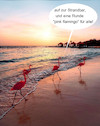 Cartoon: tierischer sommerabend (small) by ab tagged strand,meer,sonnenuntergang,vögel