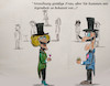 Cartoon: zufall (small) by ab tagged leute,menschen,gesellschaft,aussehen,kleidung