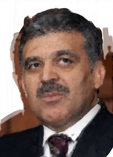Cartoon: Abdullah Gul (medium) by pisko tagged cumhur,baskani