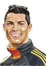 Cartoon: Christian Ronaldo (small) by pisko tagged futbol,futbocu,ünlü,portekizli,golcü