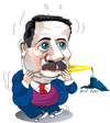 Cartoon: zahit akman (small) by pisko tagged rutuk