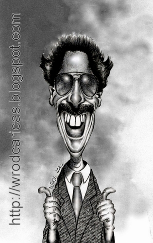 Cartoon: Borat (medium) by WROD tagged borat