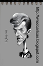 Cartoon: David Bowie (small) by WROD tagged david,bowie