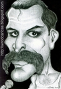 Cartoon: Freddie Mercury (small) by WROD tagged freddie mercury queen