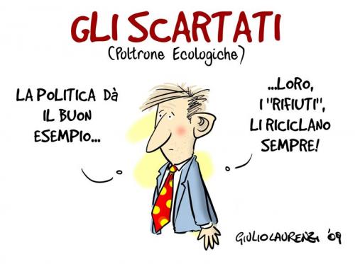 Cartoon: Gli Scartati (medium) by Giulio Laurenzi tagged gli,scartati,politics