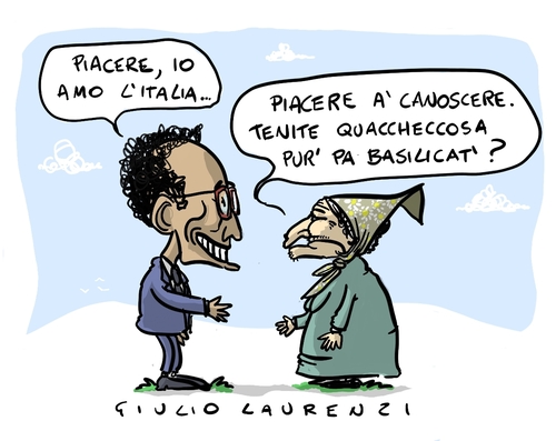 Cartoon: Magdi (medium) by Giulio Laurenzi tagged magdi