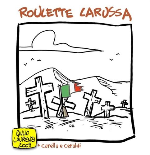 Cartoon: Roulette Larussa (medium) by Giulio Laurenzi tagged roulette,larussa