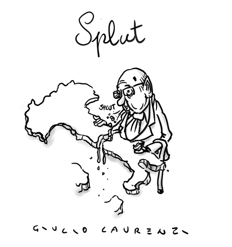 Cartoon: Splut (medium) by Giulio Laurenzi tagged splut