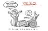 Cartoon: IoeDio (small) by Giulio Laurenzi tagged politics,religion,god