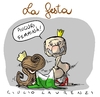 Cartoon: La Festa (small) by Giulio Laurenzi tagged auguri,femmina,berlusconi,silvio