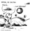 Cartoon: La Fuga (small) by Giulio Laurenzi tagged la,fuga