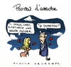 Cartoon: Prova damore (small) by Giulio Laurenzi tagged amore
