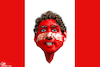 Cartoon: Redface Justin Trudeau (small) by Bart van Leeuwen tagged blackface,justin,trudeau,canada,brownface,redface