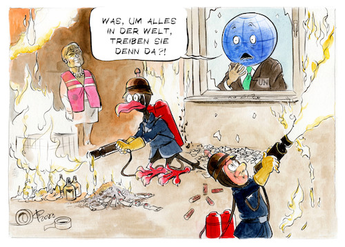 Cartoon: Abgefahrenheit (medium) by Paolo Calleri tagged un,deutschland,klima,klimawandel,klimakatastrophe,klimaaktivisten,letzte,generation,kritik,razzien,durchsuchungen,massnahmen,emissionen,umwelt,natur,zukunft,politik,karikatur,cartoon,paolo,calleri,un,deutschland,klima,klimawandel,klimakatastrophe,klimaaktivisten,letzte,generation,kritik,razzien,durchsuchungen,massnahmen,emissionen,umwelt,natur,zukunft,politik,karikatur,cartoon,paolo,calleri