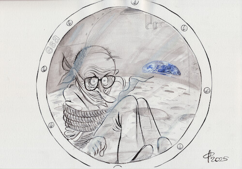 Bald 1. Deutscher auf d. Mond?