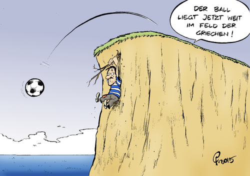 Cartoon: Ball (medium) by Paolo Calleri tagged eu,griechenland,bruessel,iwf,internationaler,waehrungsfonds,sprecher,gerry,rice,geldgeber,kredite,hilfen,reformen,finanzspritzen,grexit,pleite,armut,schuldenstreit,regierung,regierungschef,alexis,tsipras,renten,steuern,karikatur,cartoon,paolo,calleri,eu,griechenland,bruessel,iwf,internationaler,waehrungsfonds,sprecher,gerry,rice,geldgeber,kredite,hilfen,reformen,finanzspritzen,grexit,pleite,armut,schuldenstreit,regierung,regierungschef,alexis,tsipras,renten,steuern,karikatur,cartoon,paolo,calleri